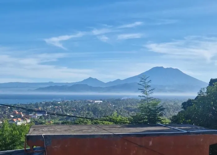 Villa Mana Romantic Pool With Ocean And Mt Agung Views